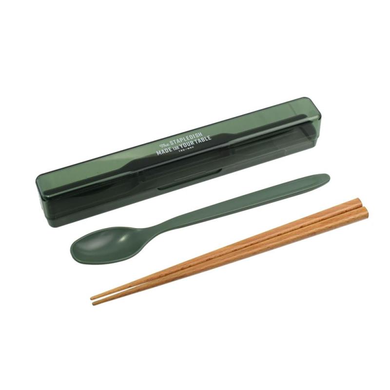 Sabu ステイプルユニ 抗菌箸入りコンビセット