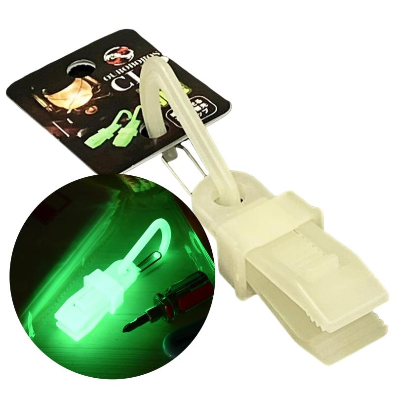 OUROBOROS ウロボロス クリップ 蓄光 光る 防災 停電 グッズ マルチクリップ 強力 固定 多機能 日本製