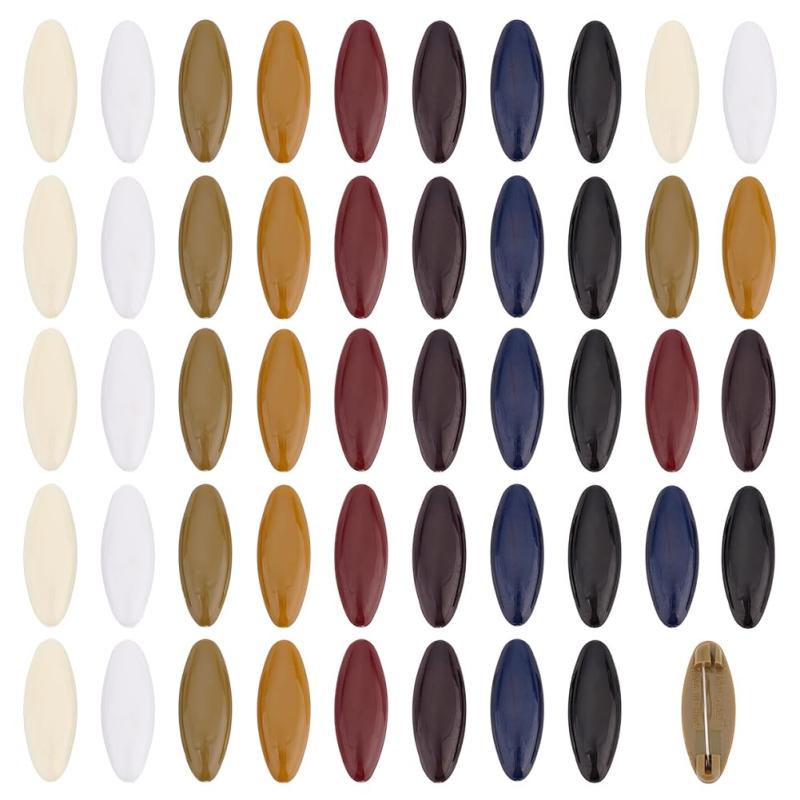 OLYCRAFT 4個4色 リボンちょう結びピンクロスチャーム付き合金エナメルクロスチャームピンブローチゴールデンアイアンラペルピン装飾ピンバックパック服ドレスシャツ帽子アクセサリー