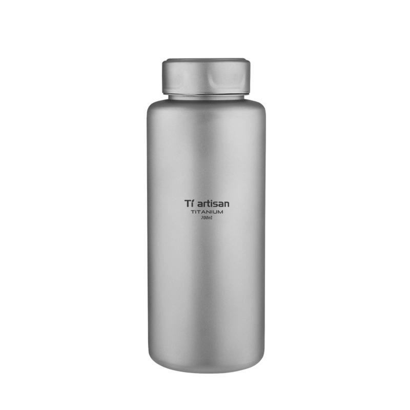 樂天商城 - チタン製ウォーターボトル スポーツボトル 1000ml 34オンス/700ml 超軽量 漏れ防止 アウトドア キャンプ ハイキング用