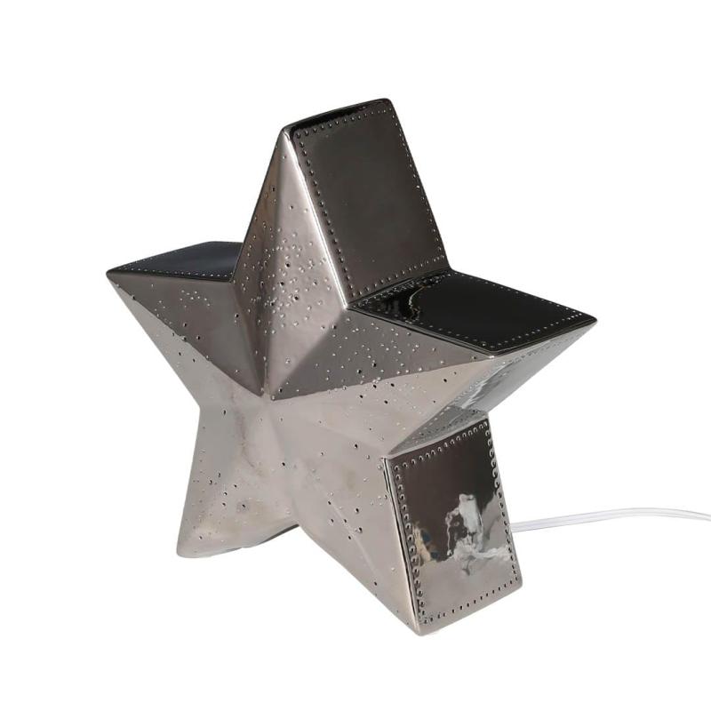 ダルトン(Dulton) ポーセリン スター ライト ランプ 関節照明 星型 テーブルランプ 高さ250mm 幅265mm 奥行き 130mm CMD-0910 PORCELAIN STAR LIGHT