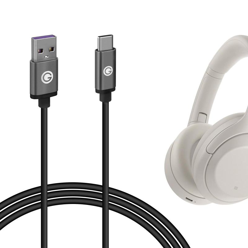 stellarshop㤨Geekria ť֥ ߴ USB ť USB to USB-Cˡ Sony WF-1000X6 ULT Field 5 ULT Field 3 WF-C710N WH-1000XM6 WH-1000XM5 WH-1000XM4 WפβǤʤ1,531ߤˤʤޤ