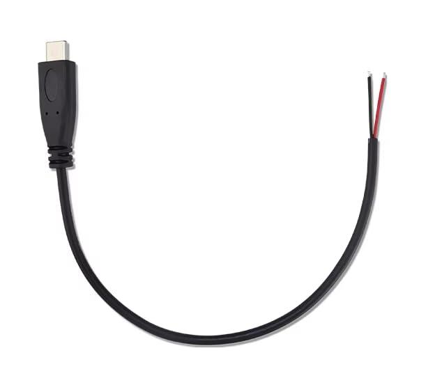 USB Type-C オス 切りっぱなしケーブル 裸線オープンエンド 修理 テールコード DIY USBC TypeC