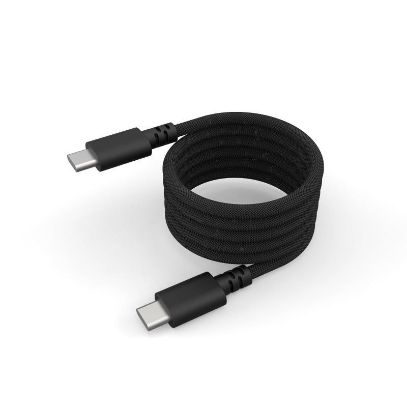トップランド TOPLAND USB Type-C ケーブル USB-C マグネット搭載 オートロール 絡まない 収納 まとまる 温度センサー搭載 安心設計 1m