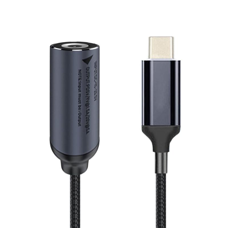NFHK ケーブル DC ジャック 7.9X5.4mm 5.5MM 4.5MM 入力 USB-C タイプ-C 電源 100W 充電ケーブル ノートパソコン 電話用 PD9V 5V 20V