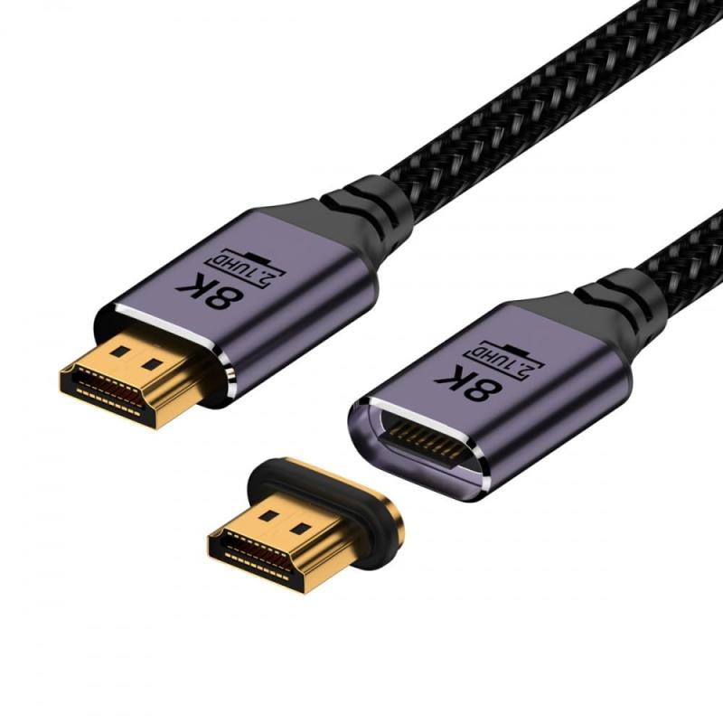 CY Mini DP DisplayPort 1.4 - ディスプレイ HDMI 2.0 8K 60Hz UHD 4K Mini-DP - オス HDMI ケーブル