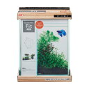 ジェックス GEX AQUARIUM グラステリアフィット200H ガラスフタ付 フィットガラス製法 ミスト式対応 フレームレス水槽W20×D10×H28cm 約4.7L