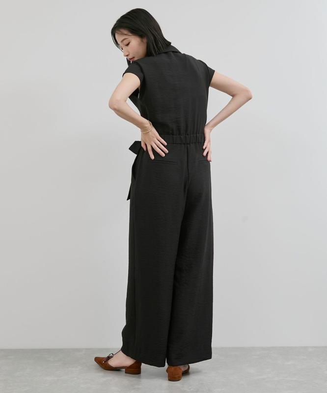 [ビス] エアタン加工リラックスロンパース ブラック(01) F stellarshop-10193807 stellarshop サンプル画像3