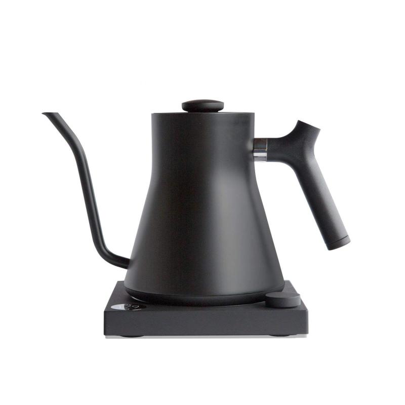 Fellow Fellow Stagg EKG, Electric Pour-over Kettle For Coffee And Tea, Matte Black, Variable Temperature Control, 1200 Watt