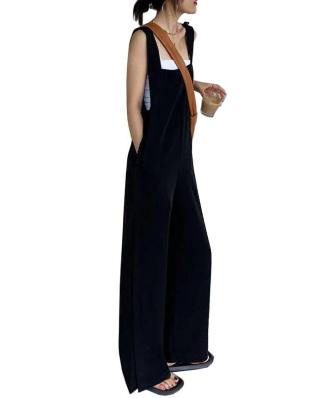 樂天商城 - [DYIOPMFGZ] CHUMO オーバーオール レディース サロペット オールインワン パンツ ロングパンツ ワイドパンツ ゆったり 着痩せ シンプル おしゃれ カジュアル 夏 大きいサイズ