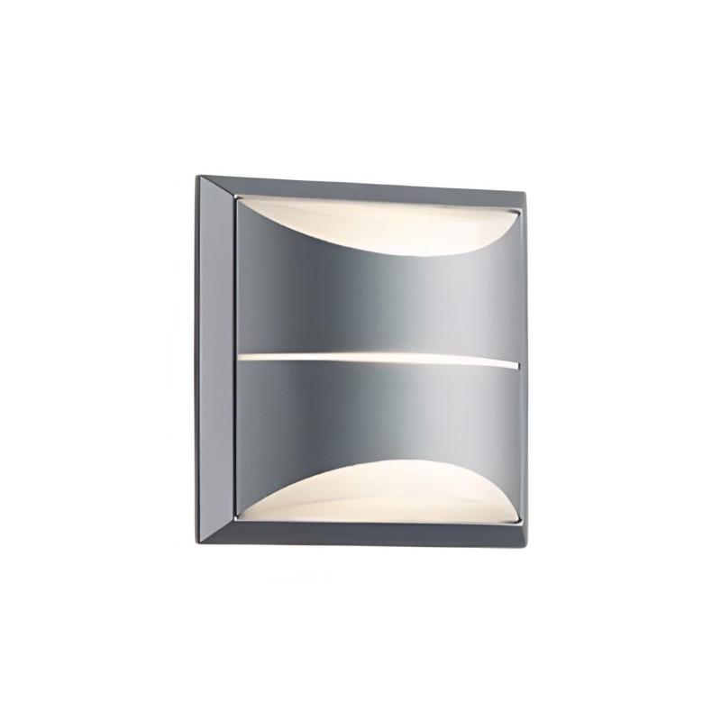 大光電機 DAIKO ポーチライト ランプ付 LEDユニットフラット形（径75mm） 4.3W（GX53-1） 電球色 2700K 白熱灯60W相当 高演色Ra93 防雨形 カバーバネ式 電気工事必要 シルバー DWP-42406Y