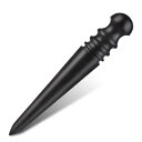 YFFSFDC コバ磨き 黒檀製 レザークラフト 専用 工具 仕上げ ヘリ磨き 革磨き レザースティック 革細工 革工芸 革手芸 道具 表面は滑らかで 手触りは心地良くて 初心者に適しています