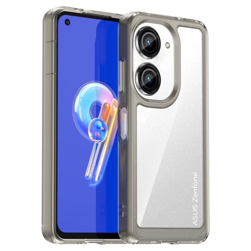乐天商城 - Asus Zenfone 9 ケース『AFINER』新型 軽量 超薄型 TPU+PC 透明 カバー Asus Zenfone 9 専用 耐衝撃 衝撃吸収 指紋防止 擦り傷防止 レンズ保護 着脱簡単