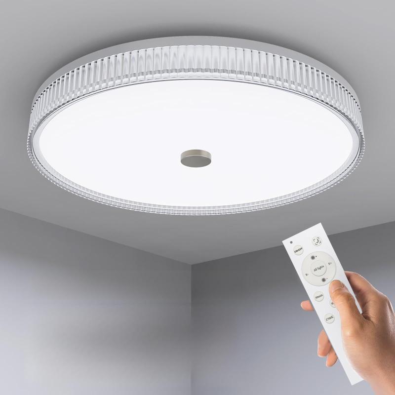 樂天商城 - Elekeed LEDシーリングライト ~8畳 調光調色 リモコン おしゃれ デザイン 豆電球常夜灯 消灯タイマー メモリ機能 長寿命 節電対策 和室 洋室 照明器具