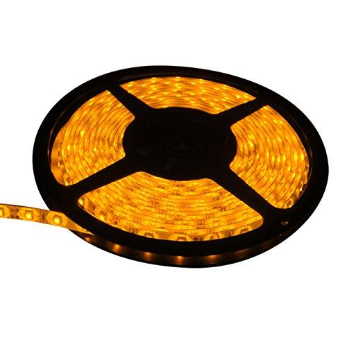 【テープ単体】 12V 片端子 5メートル 1チップ 防水 LEDテープライト LEDイルミネーション (白ベース)