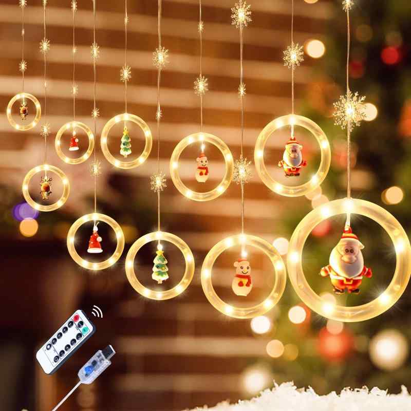 stellarshopのDRERIO クリスマスイルミネーションライトキラキラ｜アングル2