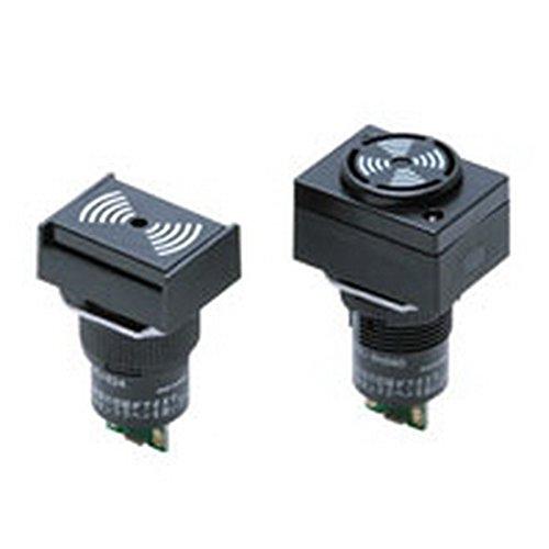 オムロン(OMRON) ブザー(丸胴形φ16) 高音量タイプ 長方形 使用電圧:DC12~24V(正式製品型番:M2BJ-BH24E-D)高音量タイプ長方形使用電圧:DC12~24V胴体長22mm丸胴形φ16シリーズ一般音量タイプ(80ホーン固定)と高音量タイプ(70~95ホーン可変)を品揃え、また断続音、連続音の切替も可能。