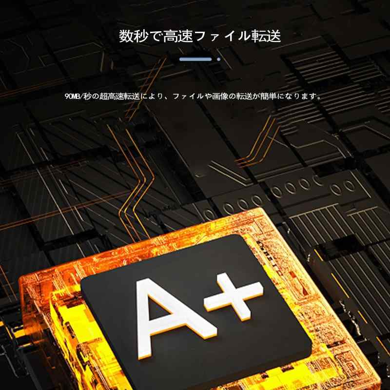 usb3.0 SDカードリーダー超小型SD/TFリーダー 2-in-1 読書 高速転送 MacOS Windows SD microSD SDXC SDHC用などに対応（ブラック） - Image 2