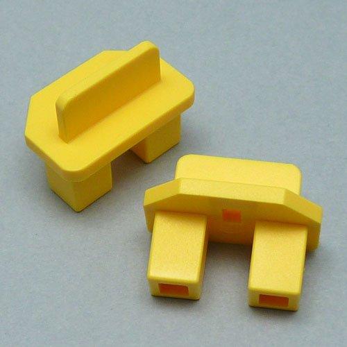 テクノベインズ 3Pin AC電源インレット ソケット側キャップ 3個/パック IA3SCAPK-Y1-3