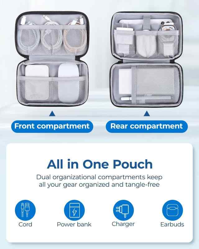 BAGSMART電子オーガナイザー旅行ケース stellarshop-10222339 stellarshop サンプル画像3