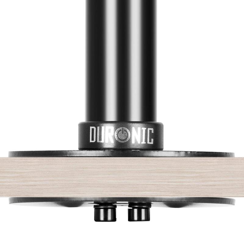 Duronic グロメット1 ［黒］ DM-GR-01／Duronicモニターアーム用／ Duronic デスクマウントDM15 DM25 DM35 DM45用／スチール