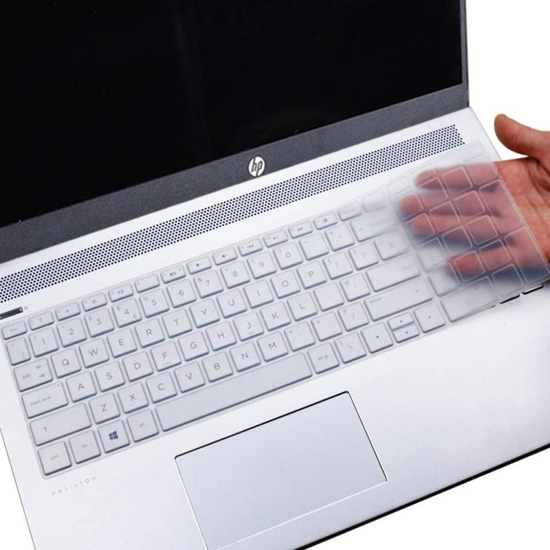 【送料無料】超薄型ハイグレードTPUクリアキーボードカバー 2020 2019 2018 HP Envy x360 15.6インチ ノートパソコン/2020 2019 HP Pavilion 15.6/2019 HP Envy 17.3インチ ノートパソコン/HP Spectre x360 15-CH011DX(Squ付き) 色：クリア、サイズ：HP Envy X360 15.6