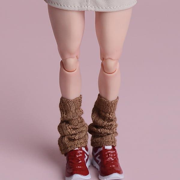 1/12 可動フィギュア 女性 1/12 フィギュア素体 1/12 フィギュア 服 1/12ヘッド女性 1 12 フィギュア 服 ソックス 、ストレートソックス (ヘッド、素体は含まりません)茶色サイズ 1/12スケール【商品内容】: ストレートソックス1ペアヘッド、 素体は含まりません。