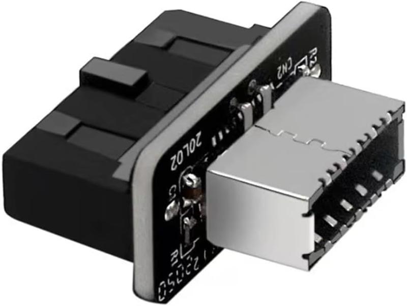 Onkyo - マザーボード USB3.0 / 3.1 → フロントUSB Type-Cヘッダー (Key-A 20ピン) 変換アダプタ タイプE