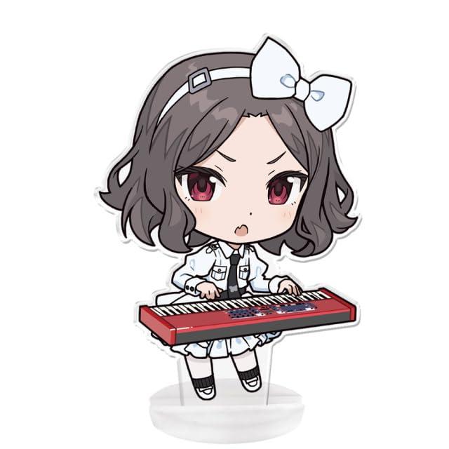 アニメ「ガールズバンドクライ」 ぷにこれアクリルフィギュア(スタンド付) 海老塚 智サイズ：約90mm（本体）素材：アクリル（本体）、PVC（スタンド）専用スタンド付属