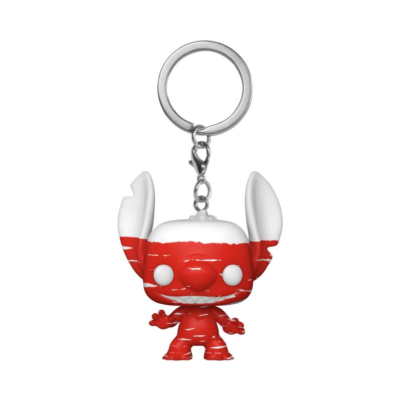 Funko Pop Keychain リロ＆スティッチ LILO &amp; STITCH スティッチ (悪い子レベル)世界中で愛されるポップカルチャーフィギュアブランド「Funko」。映画・アニメ・ゲームなど、あらゆるエンタメ作品のキャラクターを独自のデフォルメデザインで立体化し、子どもから大人まで幅広い世代のファンに支持されています。手のひらサイズながら存在感のあるデザインで、デスクや棚に飾るだけでお部屋が一気にポップな雰囲気に。はじめての1体にも、コレクションの追加にもぴったりです。「Funko Pop」のキーチェーンは、Pocket Popと同サイズのコンパクトなフィギュアにキーチェーンが付いた、バッグや鍵につけて持ち歩けるアイテムです。同じシリーズのキャラクターを揃えて並べれば、作品の世界観がさらに広がります。お気に入りのキャラクターを見つけて、あなただけのコレクションを始めてみませんか？