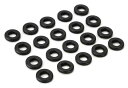 TAMA タマ プラスチック・ワッシャー 黒 (20pcs/1set) PW620