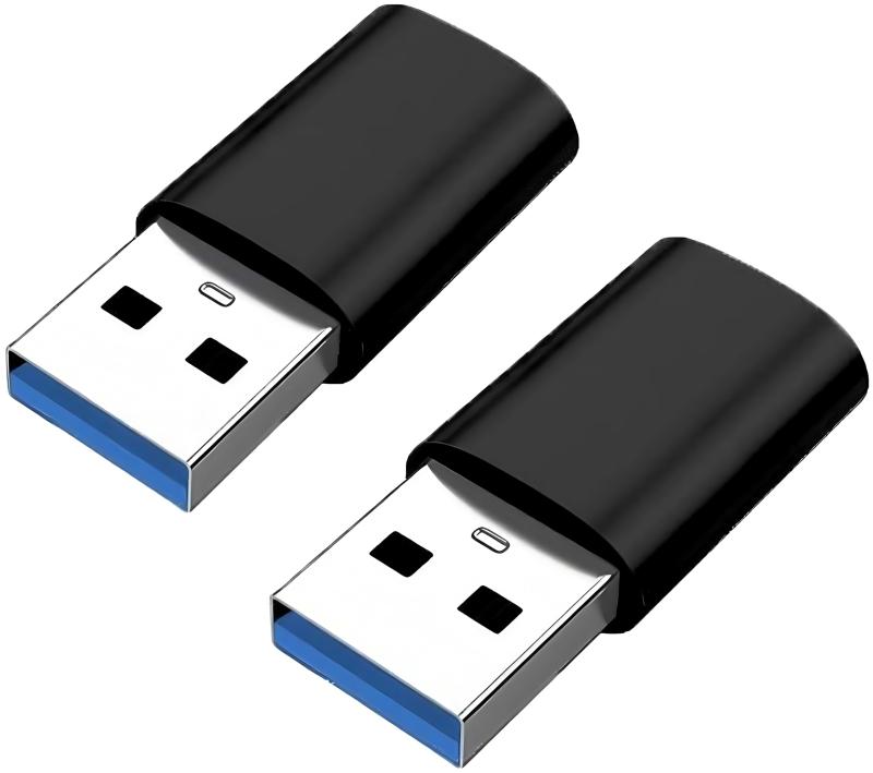 USBからUSB Cアダプタ互換性があるGalaxy S 20-25、CarPlay、Google Pixelなど（2パック）