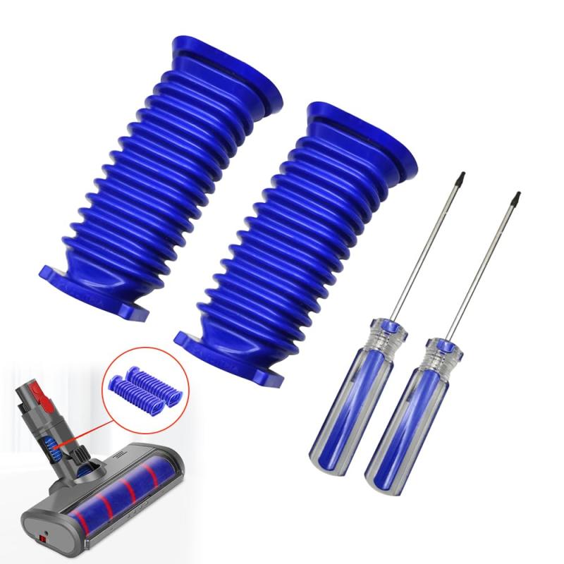 UrbanPulse ダイソン用掃除機 交換部品 青いホース 蛇腹 交換部品 ダイソン用 V6 V7 V8 V10 V11 パーツ ヘッド 修理 交換部品 分解 組立 掃除機 お手入れ 家庭用掃除機