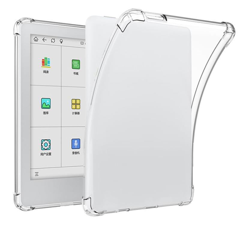 LANHOMEX For MEEBOOK M8/ M8Cタブレットケース7.8インチ,クリア，なシリコンTPU，柔らかく, MEEBOOK M8/ M8C 専用カバーケース，耐衝撃性、滑り止め、落下防止、指紋防止、超薄、全面保護。