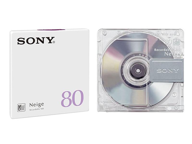 ソニー ミニディスク 80分 1枚パック MDW80NED