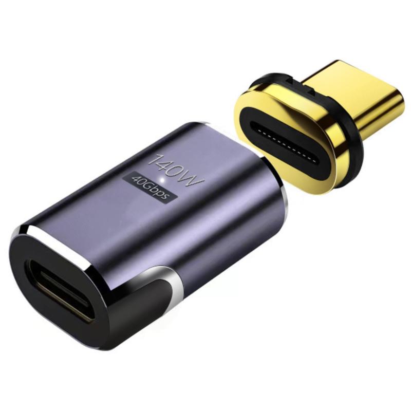 fine-R USB-C マグネット 変換アダプター USB4 240W 140W 100W 急速充電 40Gbps 高速データ stellarshop-10323568 stellarshop サンプル画像2