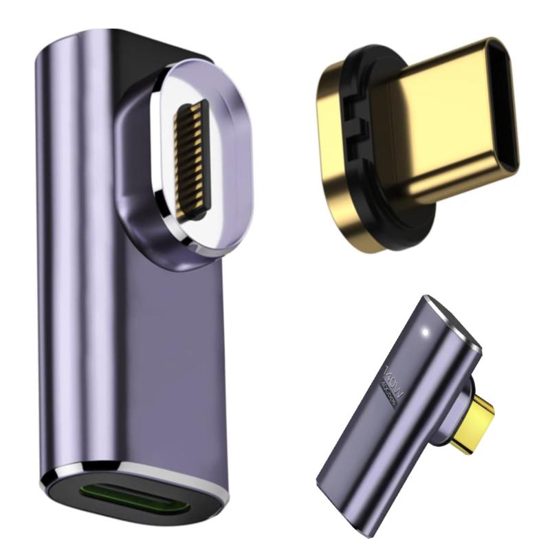 fine-R USB-C マグネット 変換アダプター USB4 240W 140W 100W 急速充電 40Gbps 高速データ stellarshop-10323568 stellarshop サンプル画像3