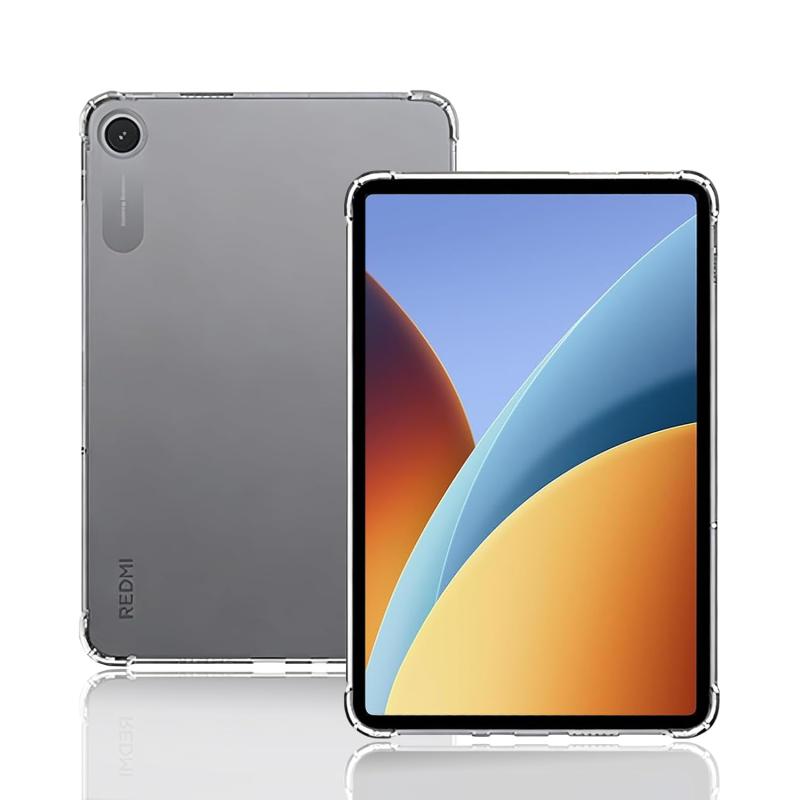 タブレットケース For Redmi Pad 2 9.7インチ兼容保護ケース HYFAFA TPU素材 カバー 精密設計 耐衝撃性 軽量 薄型 柔らかい手触り 滑り止め 指紋防止 黄変防止 全面保護 Redmi Pad 2 9.7対応保護ケース（【対応機種】Redmi Pad 2 9.7インチ専用に開発され、カメラ、充電ポート、側面ボタンの位置を正確に把握して設計されています。装着後も各操作がスムーズに行え、充電やイヤホンの接続に邪魔になりません。【高品質素材】高品質TPU素材を使用し、無臭・無害で肌にやさしく、長期間使用しても変色や劣化が少なく、いつまでもクリアな状態を維持します。優れた柔軟性と耐久性を兼ね備え、装着や取り外しが容易で、本体を傷つけることがありません。さらに表面に防指紋コーティングを施し、指紋や汚れがつきにくく、簡単に拭き取れます。【全面保護】ケースの四隅に衝撃吸収構造を採用し、スマホを落下した際の衝撃を効果的に吸収し、本体や画面、カメラの破損を防ぎます。また、ケースの周囲とカメラ部分を本体よりわずかに高く設計し、平面に置いた際に直接接触による傷を防止します。【超薄型＆超軽量】超薄型のTPU素材を使用し、長く持っても手が疲れる感じもありません。まるでケースを付けていないかのような質感。【高精度設計】すべてのポート、ボタン、センサー、カメラにアクセスしやすいように精密カットされた穴、ケースを装着したままでも、各操作がスムーズで。