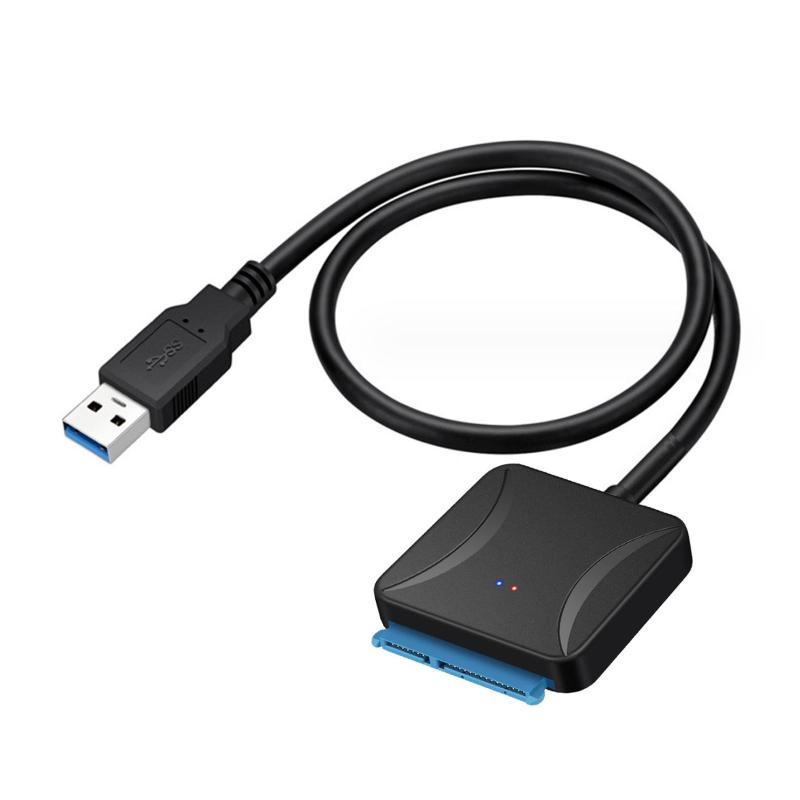 SATA USB 3.0変換ケーブル 2.5インチ SSD/HDD用 SATAケーブル 5Gbps高速伝送 電源アダプター付属なし(3.5インチのHDDは対応しておりません) [並行輸入品]
