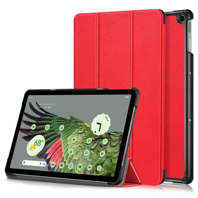 Duanr Google Pixel Tablet 10.95インチ 専用ケース カバー スタンド機能 三つ折り 折り畳み 衝撃吸収 耐衝撃 タブレットケース