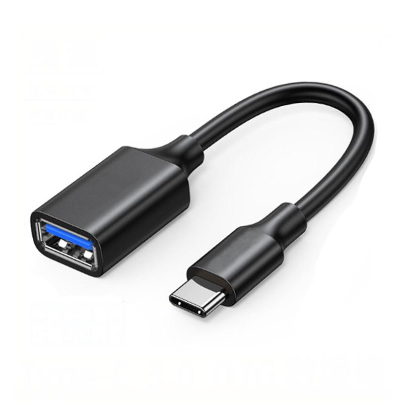OTGケーブル Ty pe-C 変換アダプタ(Ty pe-C - USB 3.1 メス) 高速転送 Android スマートフォン タブレット USBホストケーブル Ty pe-C..