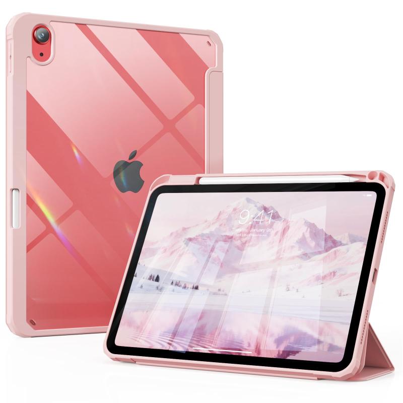 SQQSOOZ iPad Air 7/6/5/4世代 透明 ケース-（20214）