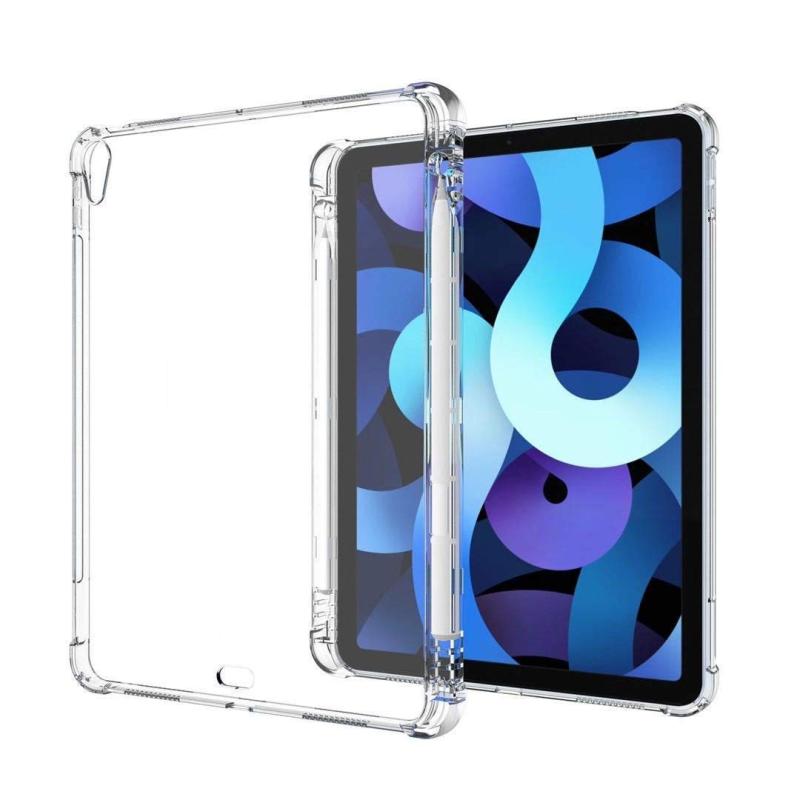 【COKOVI】iPad Air 4 10.9インチ 2020 ケース ワイヤレス充電対応 超薄型 クリア ソフト シリコン TPU 超軽量 衝撃防止 スリムフィット