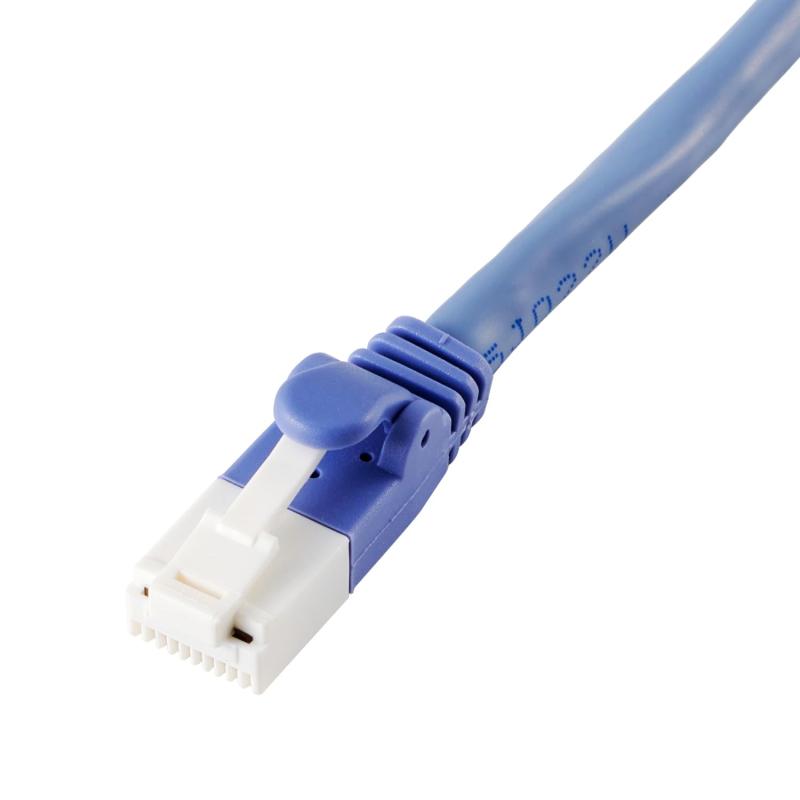 Rakuten - エレコム LANケーブル cat6 0.15m 爪折れ防止 ツメが折れない スリムコネクタ 短い ブルー LD-GPT/BU015/RS