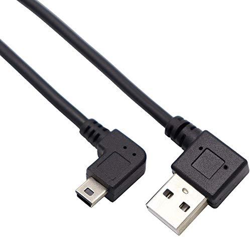 Access <25cm> 両端L型 ミニUSB 充電ケーブル miniUSBケーブル USB A端子 オス - USB mini-B端子 オス Mini05LL