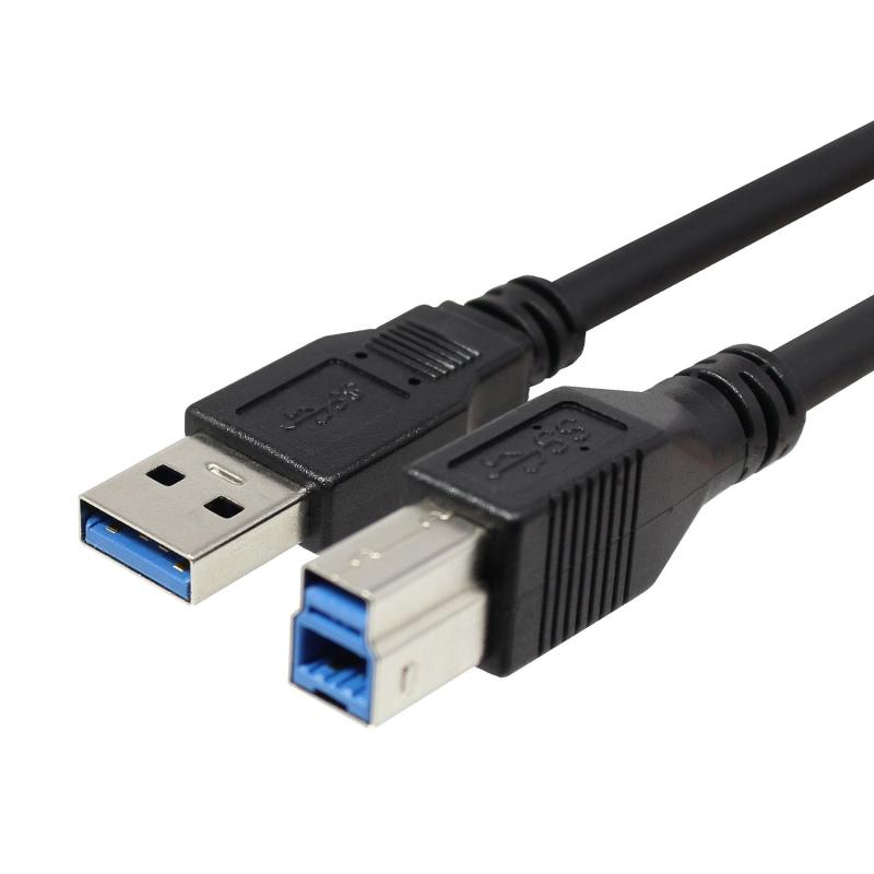 USB3.0対応 USB3.0ケーブル Super Speed 高速データー転送 A－Bタイプ ブラック