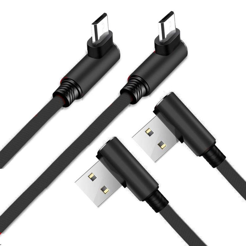 SIKAMI 90度 Micro USB ケーブル 短い