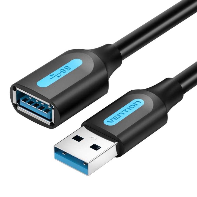 VENTION USBケーブル USB 3.0 type a オスメス 延長 ケーブル PVC 高速転送 高耐久性 取り回しやす stellarshop-10231567 stellarshop パッケージ画像