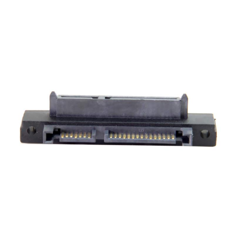 Cablecc 90度直角SATA 22ピン 7+15オス→SATA 22Pメス延長コンバーターアダプター