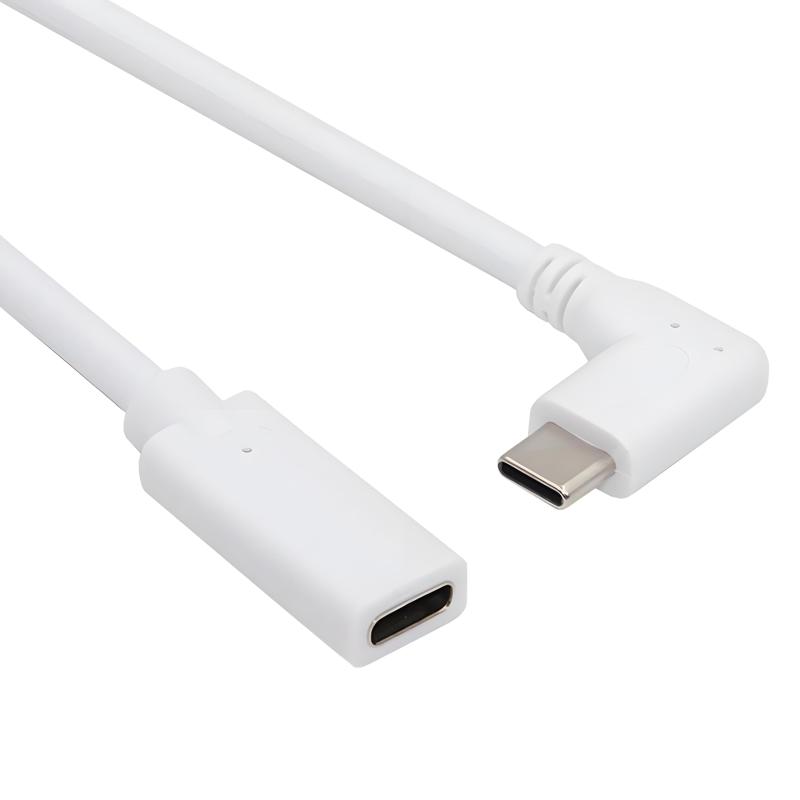 ケーブルcc USB-C タイプC USB 3.1 オス - メス延長データケーブル（ノートパソコン、タブレット、携帯電話用）